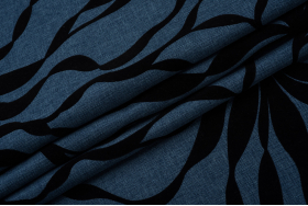 Саванна Флок 16 Jeans мебельная ткань Эксим Текстиль.