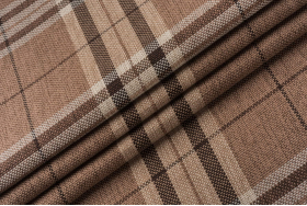 Шотландия Brown мебельная ткань Эксим Текстиль.