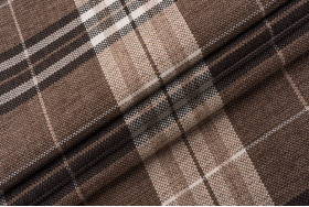 Шотландия Coffee мебельная ткань Эксим Текстиль.