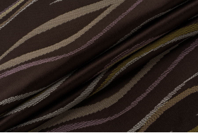 Бланка Страйп Olive мебельная ткань Эксим Текстиль.